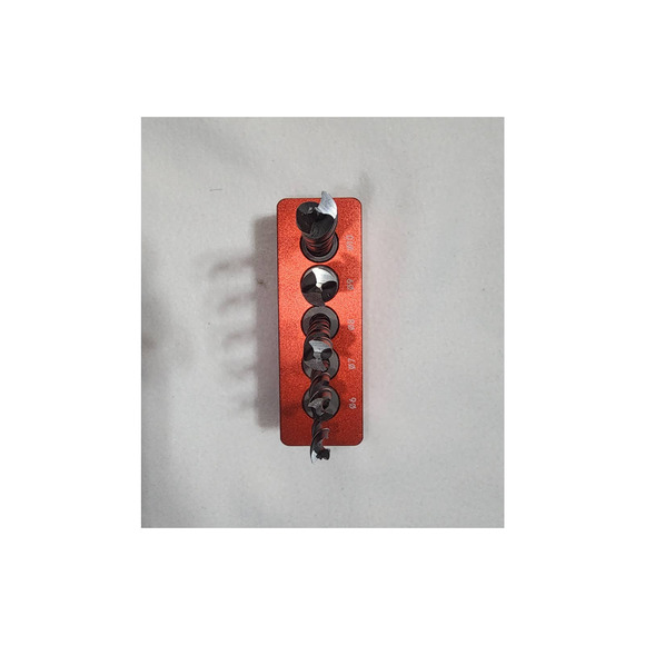 drill bit guide with drill bits. - Picture 4 of 6